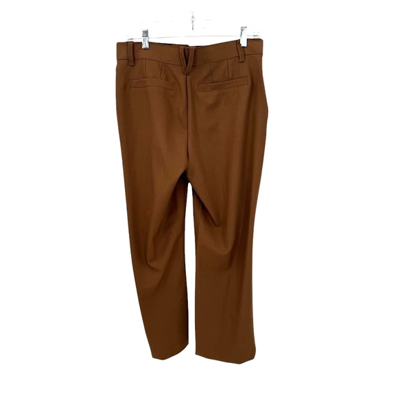 Democracy Ab-Solution Sky rise Pants Women 6 Brown Stretch Dress Trouser NWT $88 - Picture 2 of 7